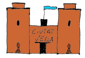 logo ajedrez ciutat vella