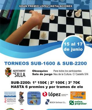 torneo ajedrez silla