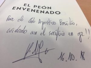 ajedrez dedicatoria