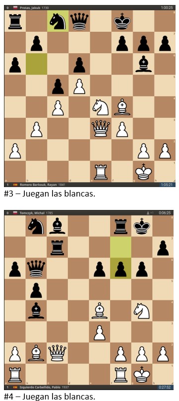 problemas de ajedrez